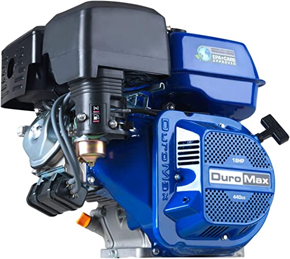 DuroMax XP18HP 440cc 1'' Shaft Recoil Start Gas Powered Engine