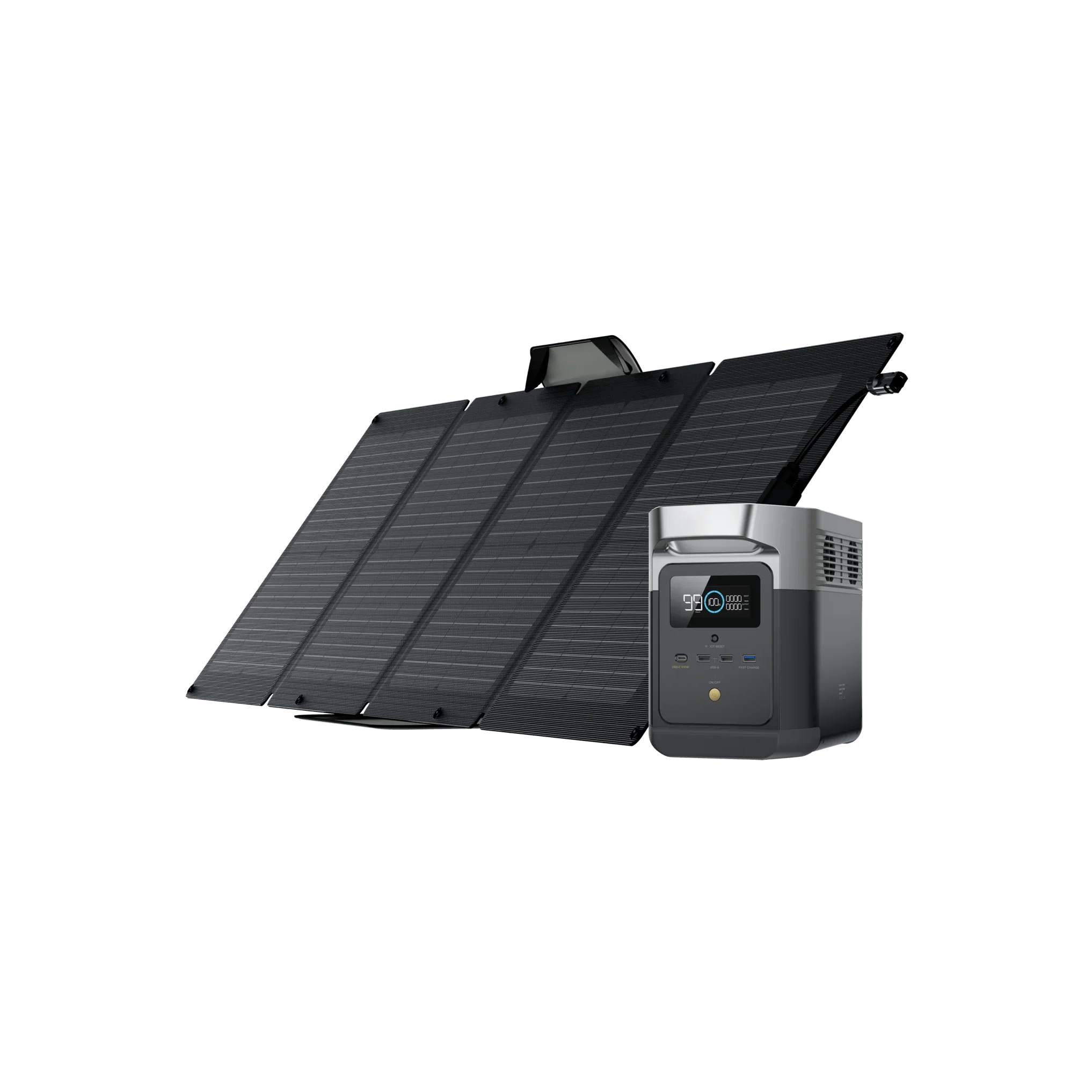 EcoFlow DELTA mini + 110W Portable Solar Panel