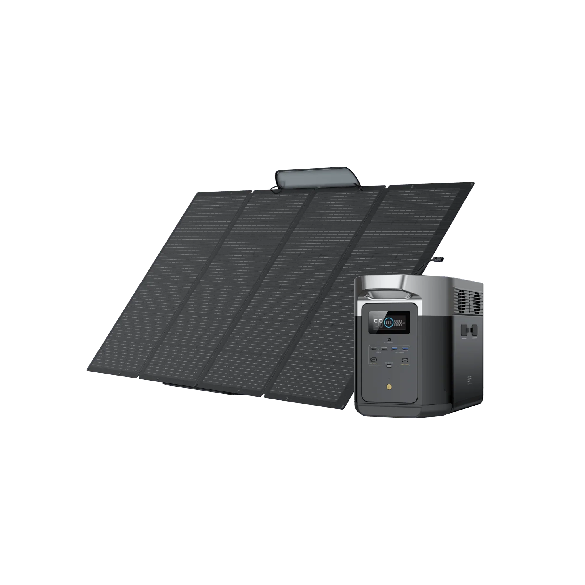 EcoFlow DELTA Max 2000 + 400W Portable Solar Panel