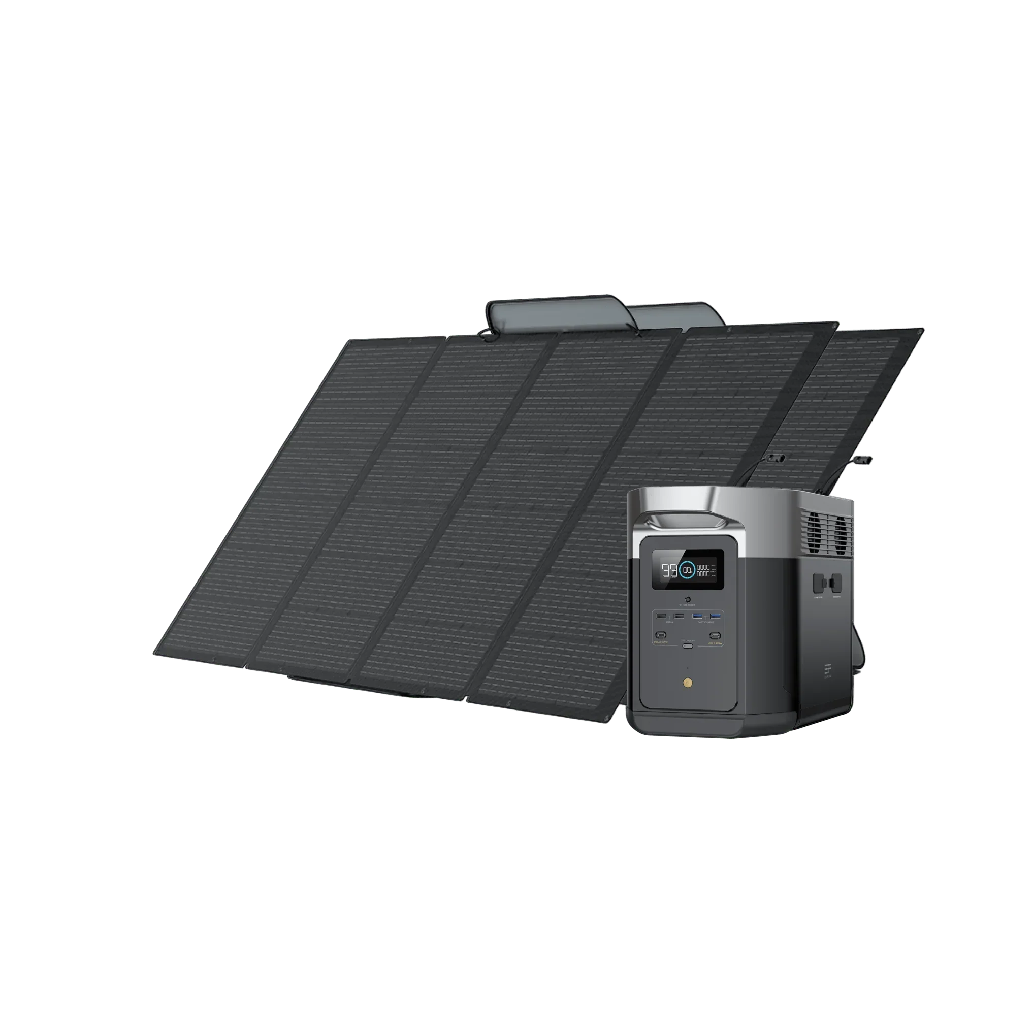 EcoFlow DELTA Max 2000 + 400W Portable Solar Panel