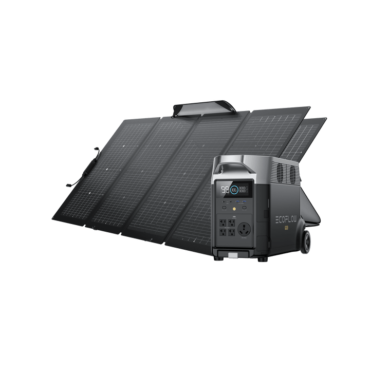 EcoFlow DELTA Pro + 220W Portable Solar Panel