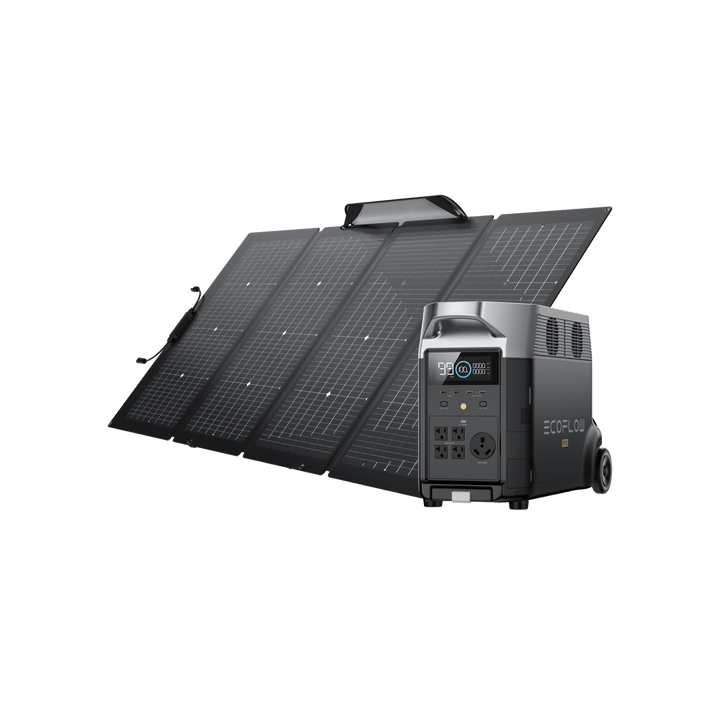 EcoFlow DELTA Pro + 220W Portable Solar Panel