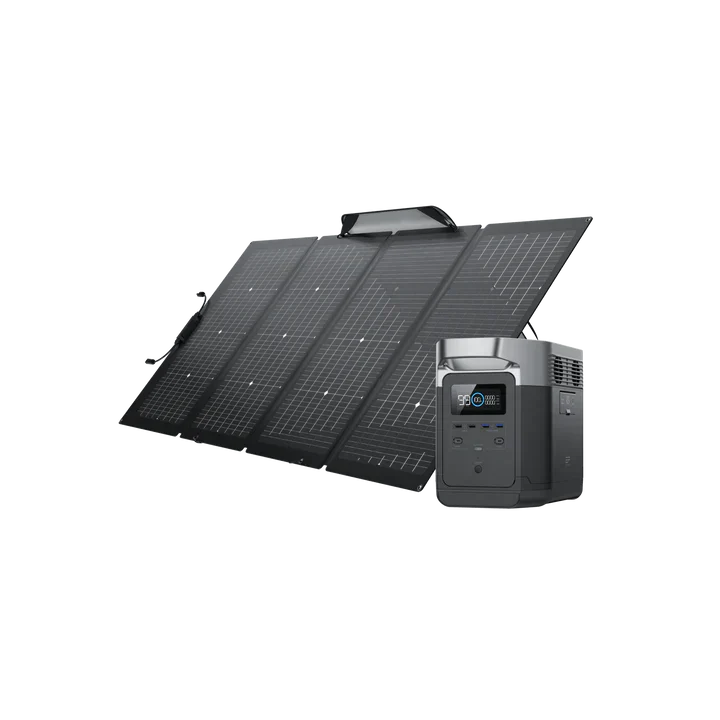 EcoFlow DELTA 1000 + 220W Portable Solar Panel