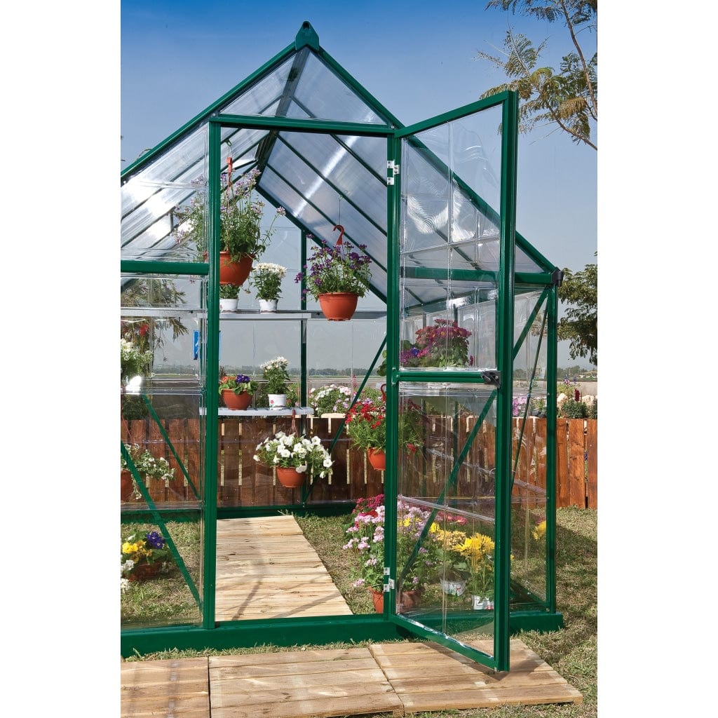 Palram - Hybrid 6' x 10' Greenhouse - Green - HG5510G