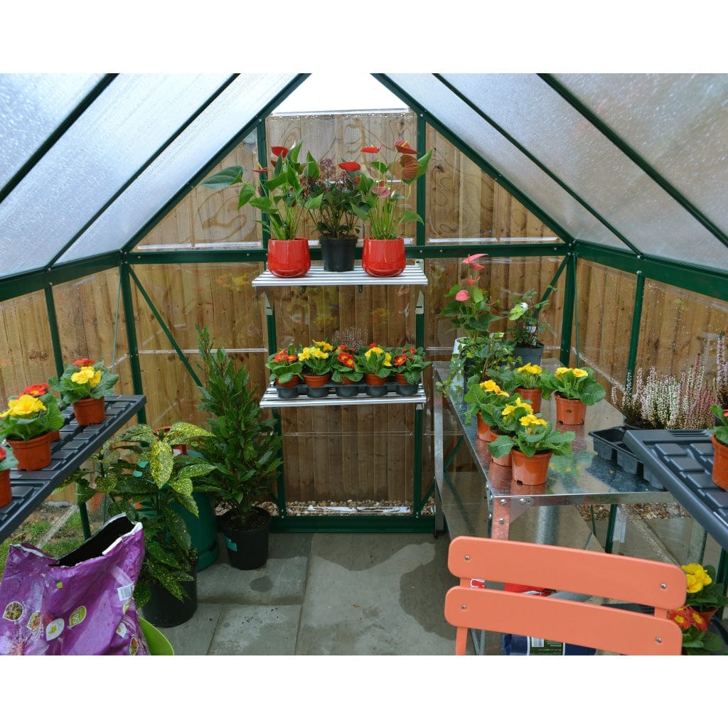 Palram - Hybrid 6' x 10' Greenhouse - Green - HG5510G